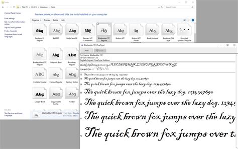 ClickFont (Windows) software credits, cast, crew of song